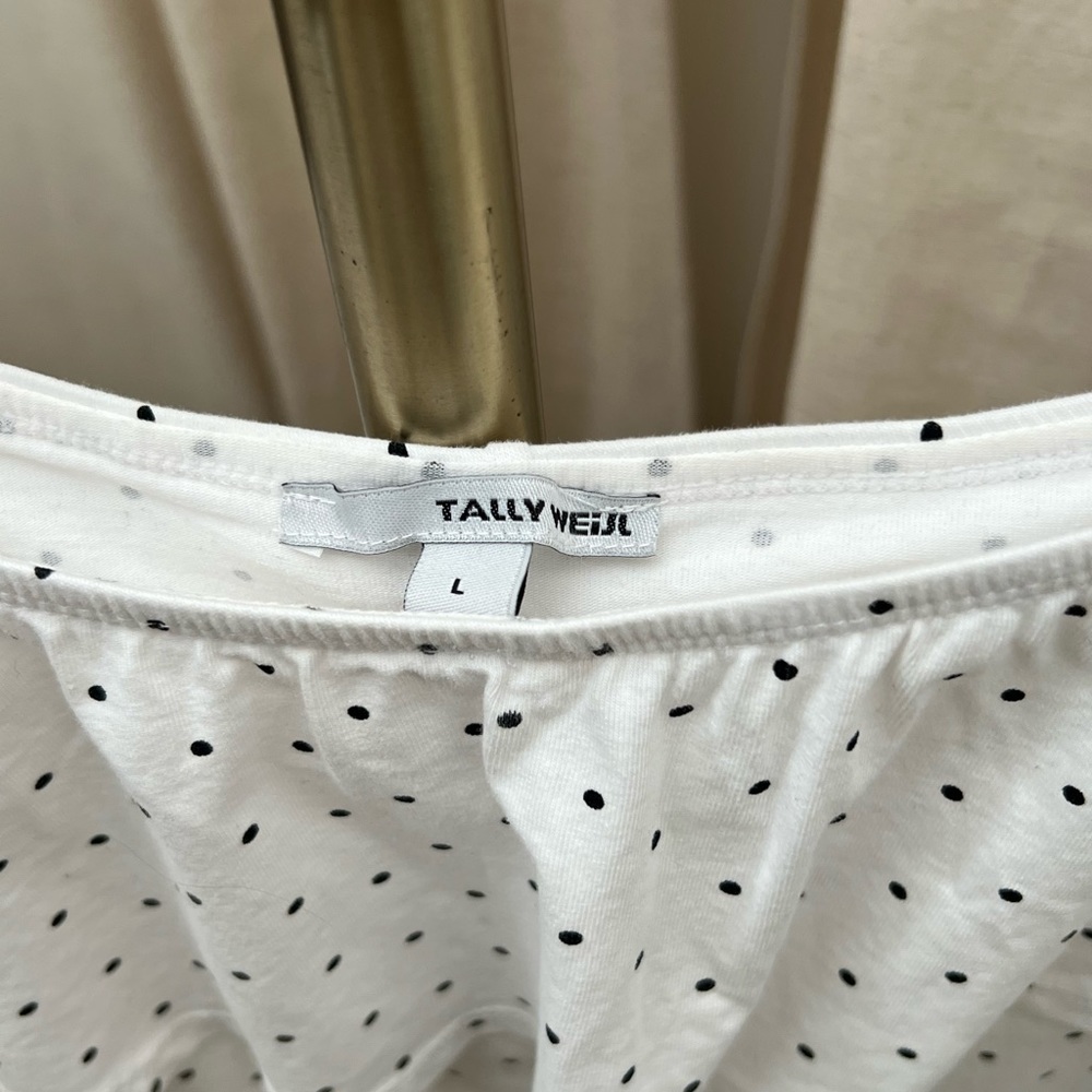 TALLY WEIJL Pocketdot Shirt | L - Picture 3 of 4